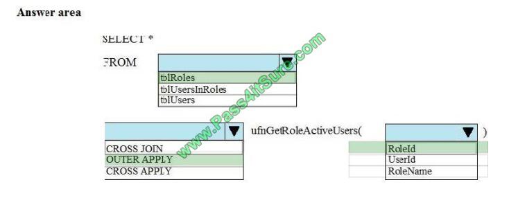 Pass4itsure 70-761 exam questions-q6-4