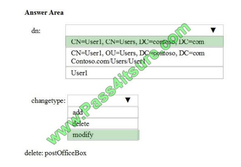 Pass4itsure 70-742 exam questions-q12-2