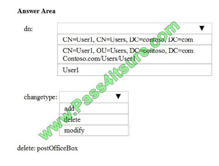 Pass4itsure 70-742 exam questions-q12