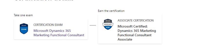 Microsoft Certified: Dynamics 365 Marketing Functional Consultant Associate