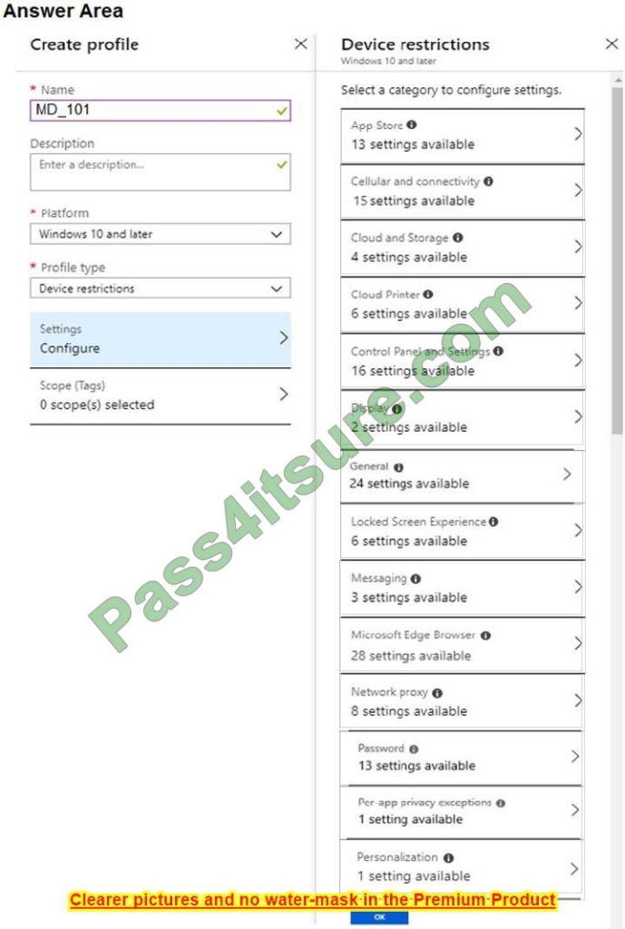 free md-101 practice test 7